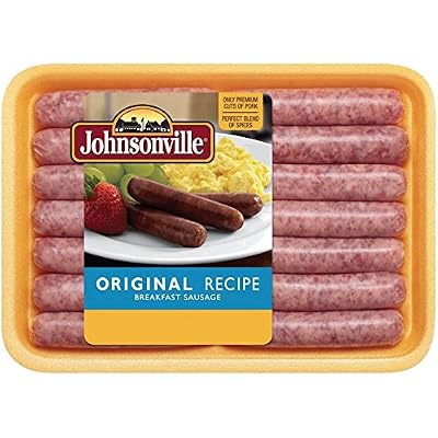 JOHNSONVILLE SAUSAGE BREAKFAST LINK ORIGINAL 12 OZ PACK OF 3