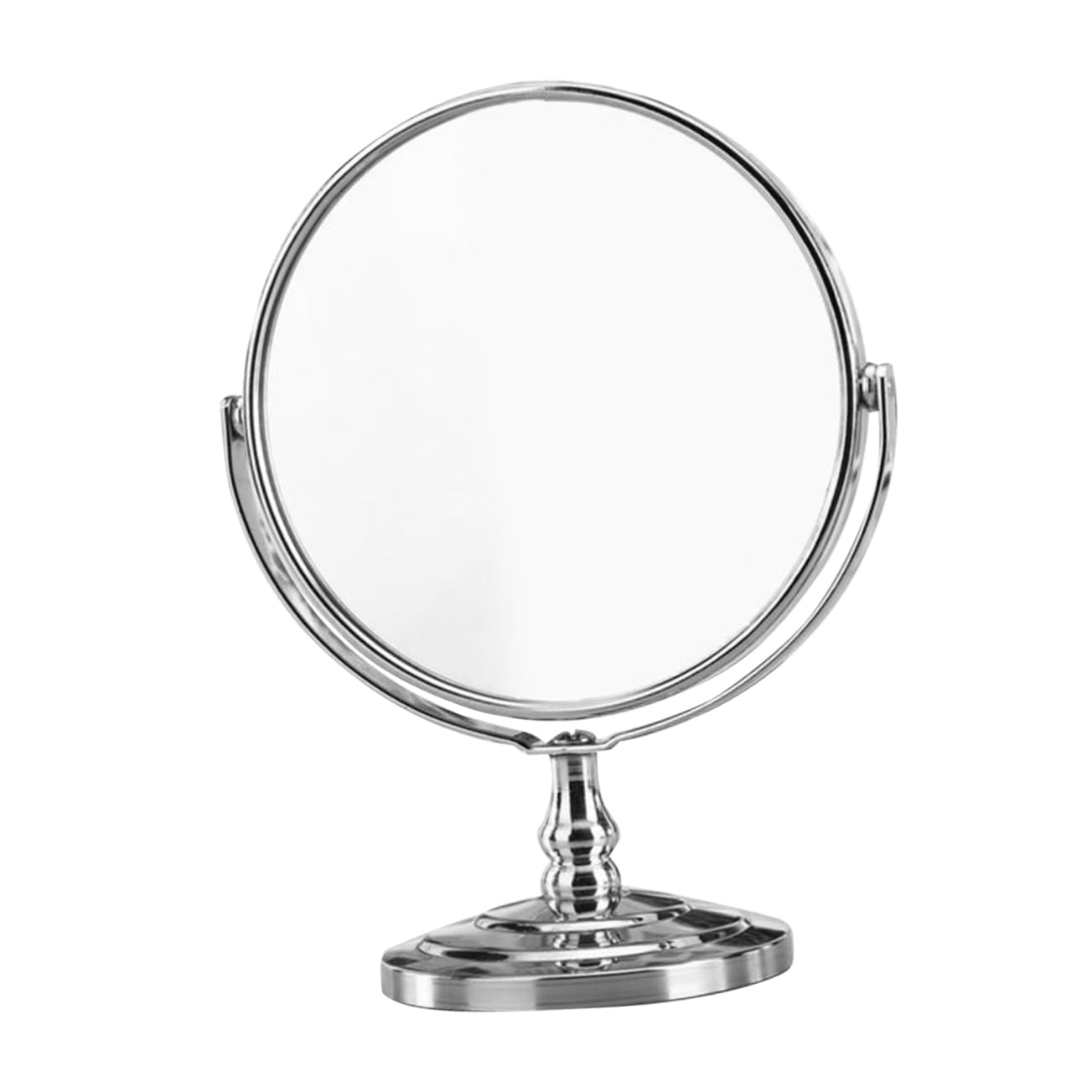 Miroir de maquillage PACKOVE en métal et verre haute définition avec pied stable