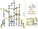 Giant Marble Run Toy Track Super Set Game I MagicJourney 230 Piece Marble Maze Building Sets w/ 200 Colorful Marble Tracks, 30 Marbles & 4 Challenge Levels for STEM Learning, Endless Educational Fun