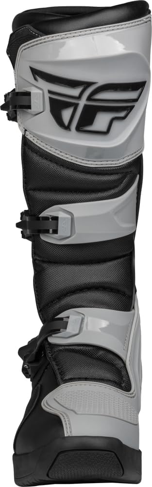 FLY Racing Men's Maverik LT Motocross Dirt Bike Boots, CE EN13634 | Articulated Ankle, Quick-Lock Buckles, Rubber Heat Shield, Lugged Outsole