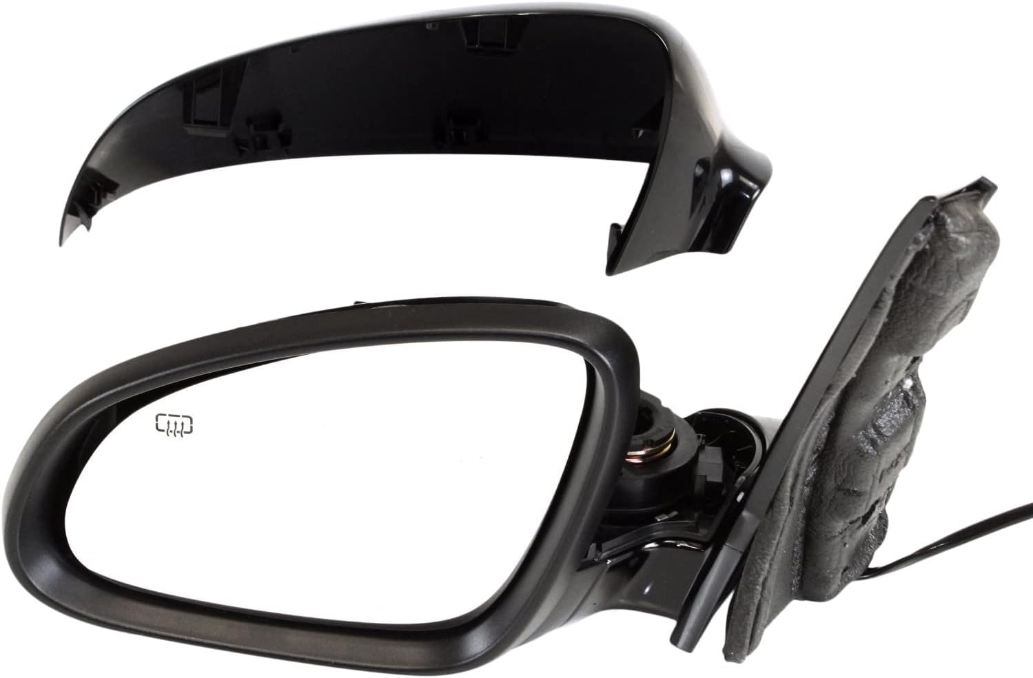 Garage-Pro Driver Side Power Heated Mirror, Side Mirrors for Buick Verano 2012-2017, Paintable, Car Mirror Vanity