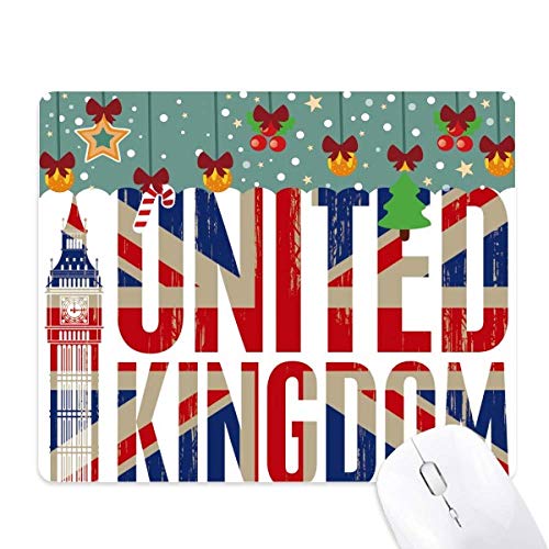 Alfombrilla de ratón británica para nostálgicos y amantes de la cultura de Reino Unido