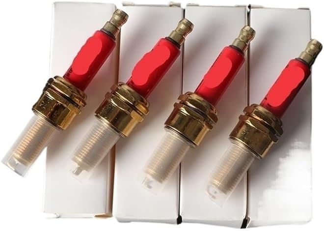 4 Pcs Lot Motorcycle Engine Accessories Extended Thread Ceramic Spark Plugs For CR8E HJ125T-8 HS125T A7