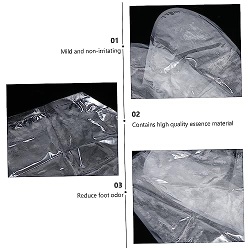 Healeved 12 Pares Pé com a membrana do pé máscaras úteis para os pés máscaras de peeling de pés chul
