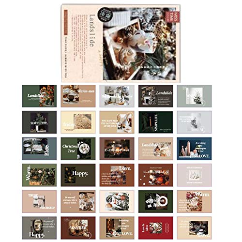 30 NX}Xe[}|XgJ[h nhAJEg O[eBOJ[h bZ[WJ[h 󔒃|XgJ[hpbN (A3)