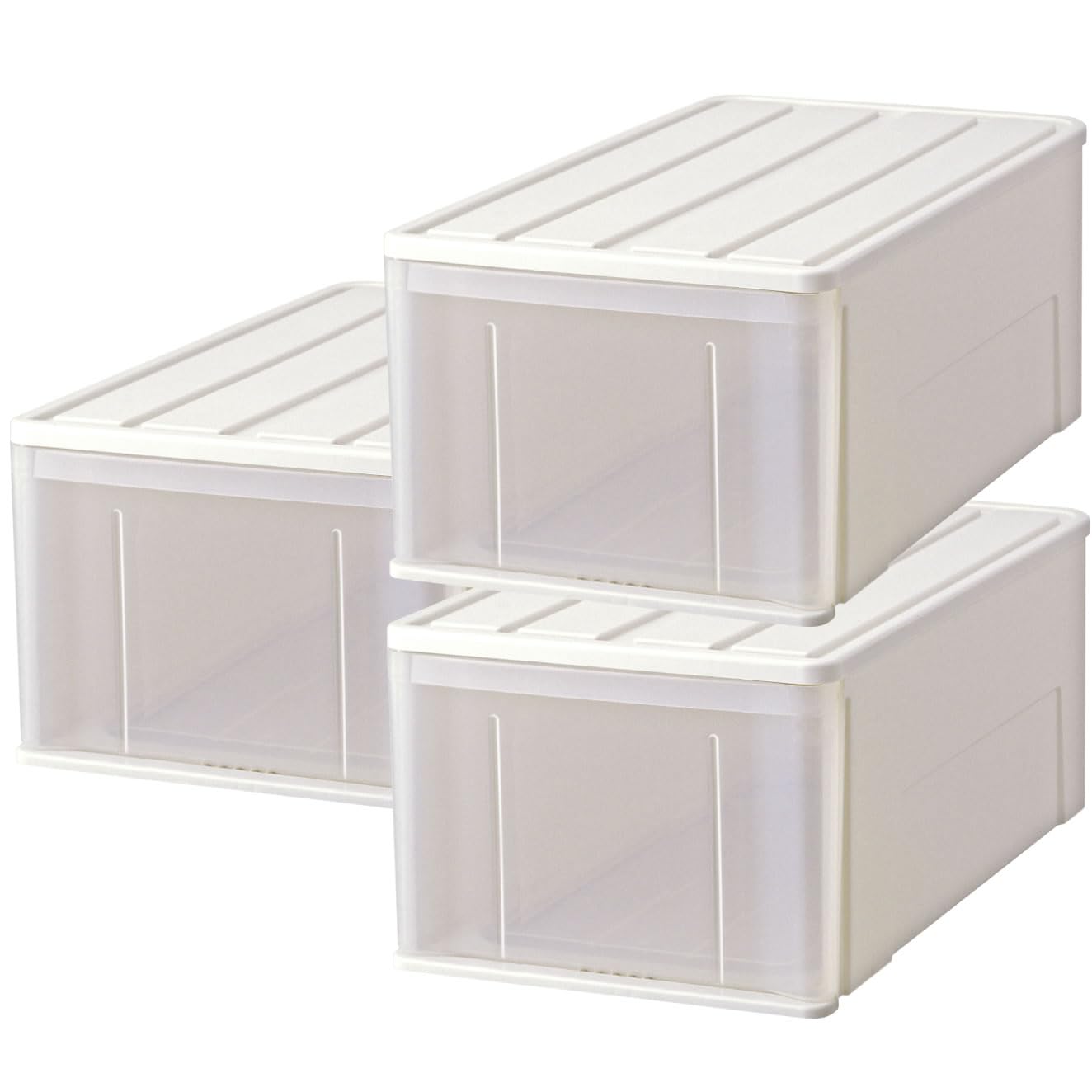 Amazon.co.jp: 天馬 収納ケース たっぷり収納ケース 幅44×奥行74×高さ