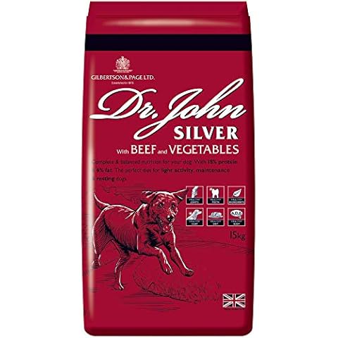 Dr John Silver Beef and Vegetables Dog Food Cover