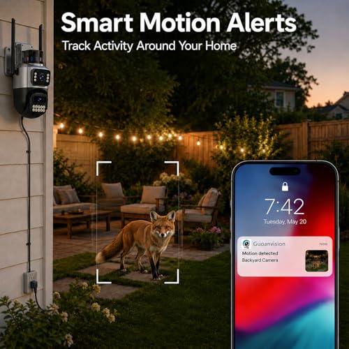 6MP Dual Lens Outdoor Security Camera - image 3