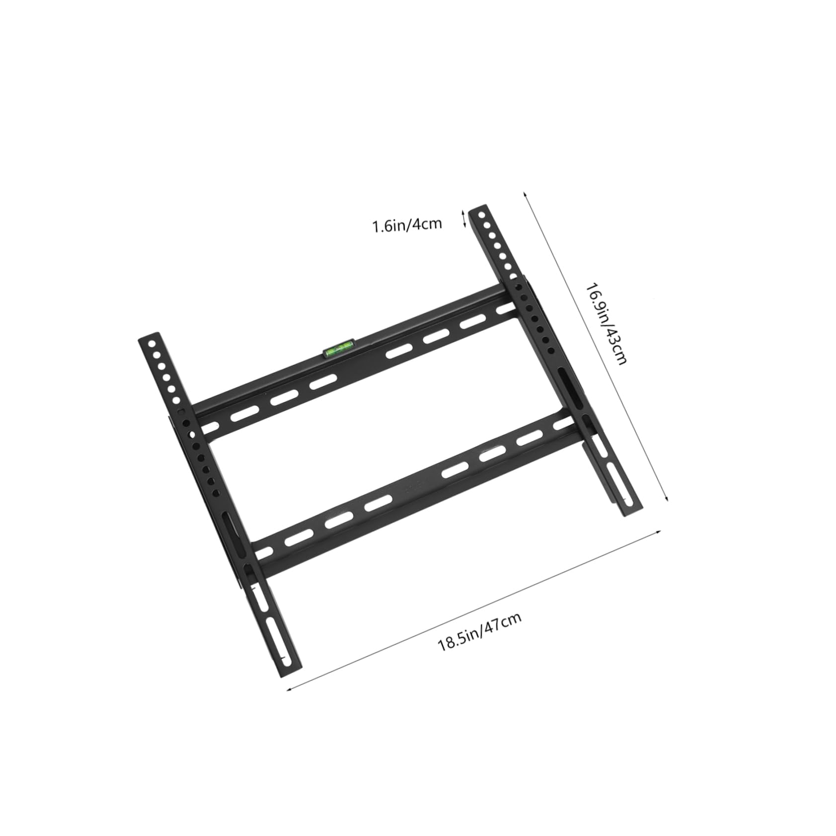 Uonlytech Supporto Da Parete Per Tv Supporto Da Parete Per Tv Facile Da Installare Salvaspazio Adatto Per Soggiorni Camere Da Letto Negozi Sale Riunioni