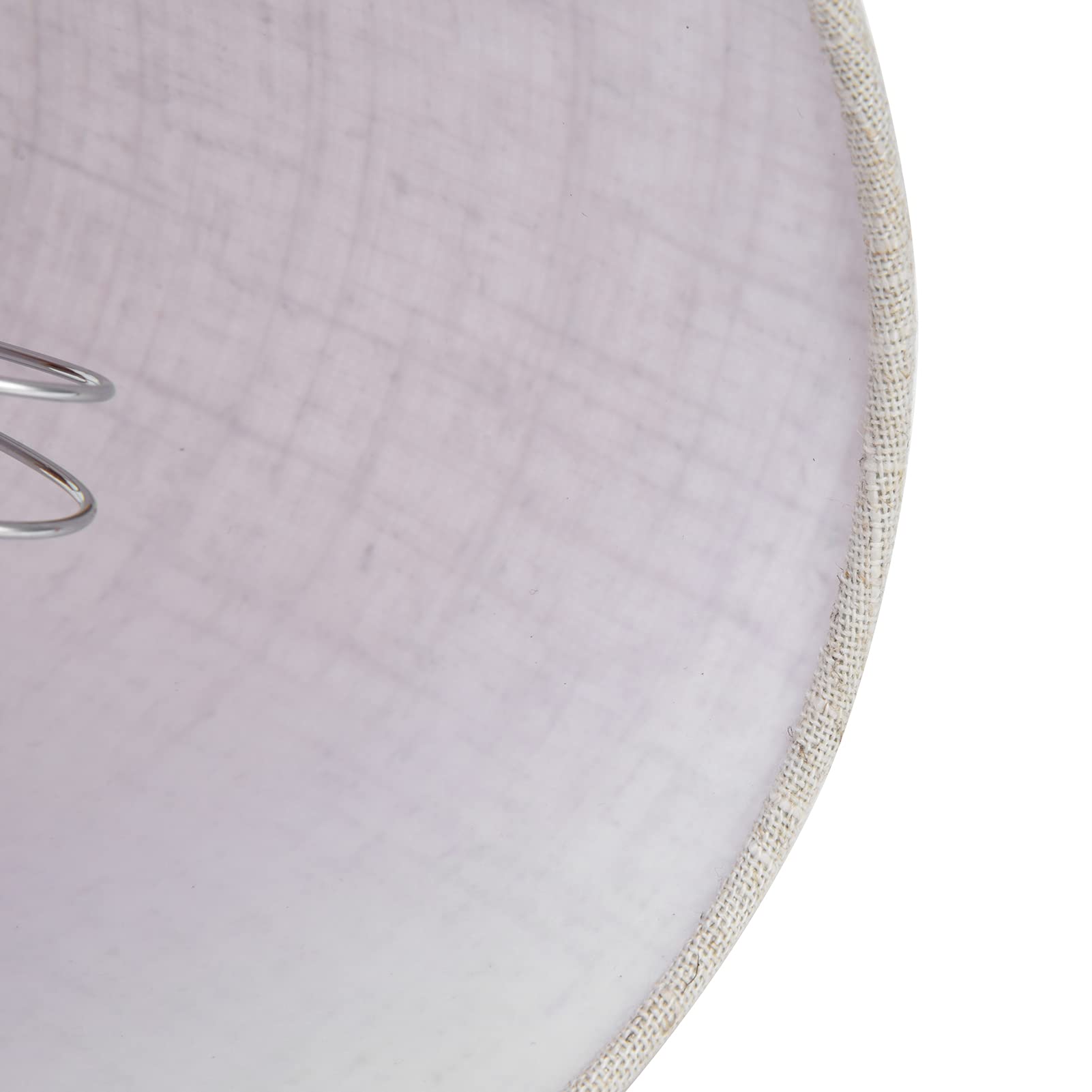 2 Abat-jour à Clipser Pour Ampoule E14 - Tissu Et Fer - Dimensions 9,2x14,2x13cm - Pour Lampe De Table Ou Lampadaire