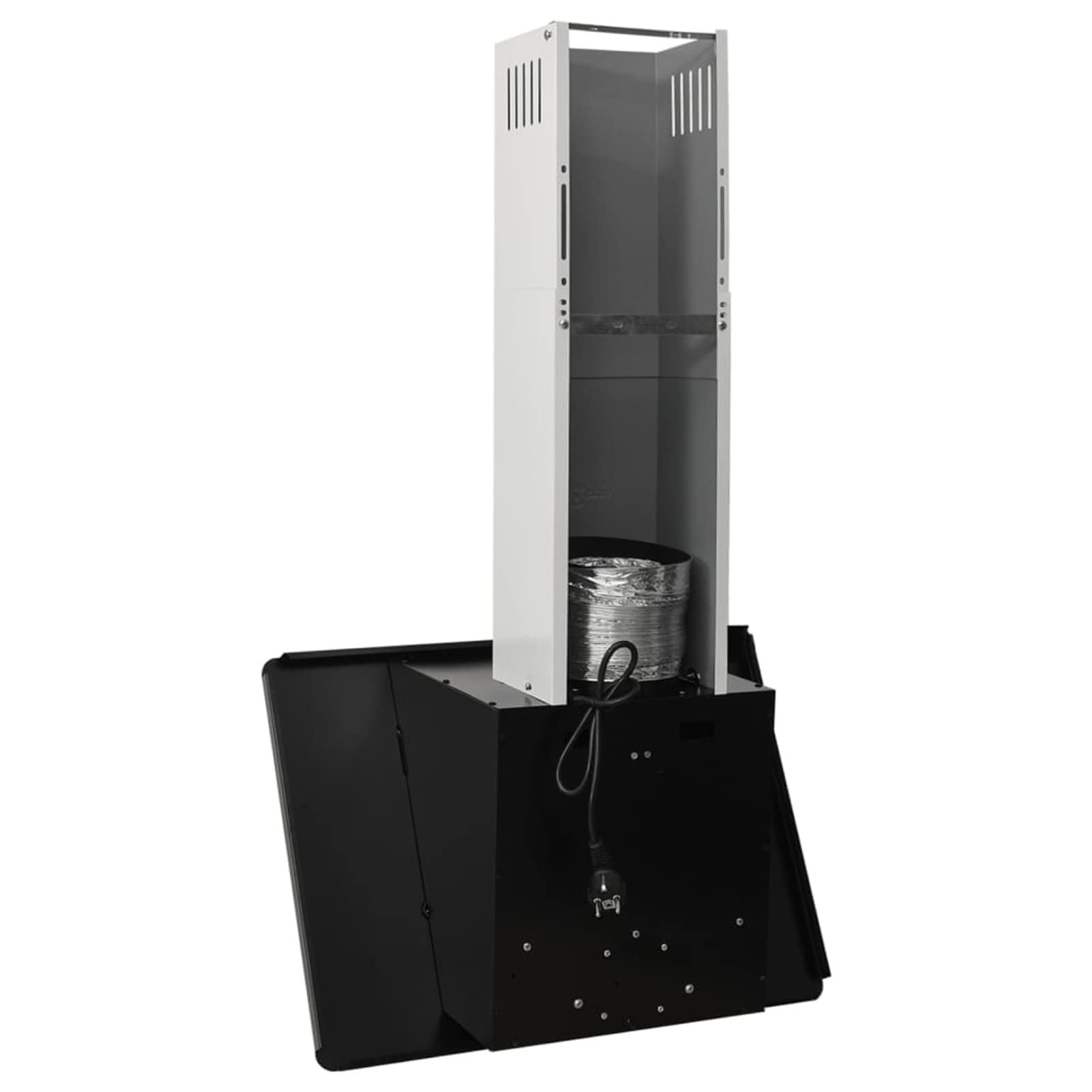 Cappa Aspirante A Muro 60 Cm Tidyard - Acciaio Inox, 756 M³/h, Nera, Con Vetro Temperato - Foto 4