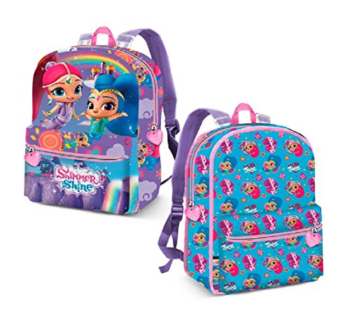 Karactermania Shimmer Y Shine Rainbow Mochila Infantil  31 cm  Azul