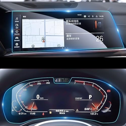 Verre trempé HD haut de gamme pour tableau de bord BMW G80 G82 F90