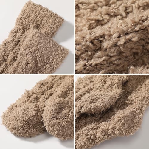 Clothclose Fuzzy Socks For Women, Womens Fuzzy Slipper Sock Super Soft3