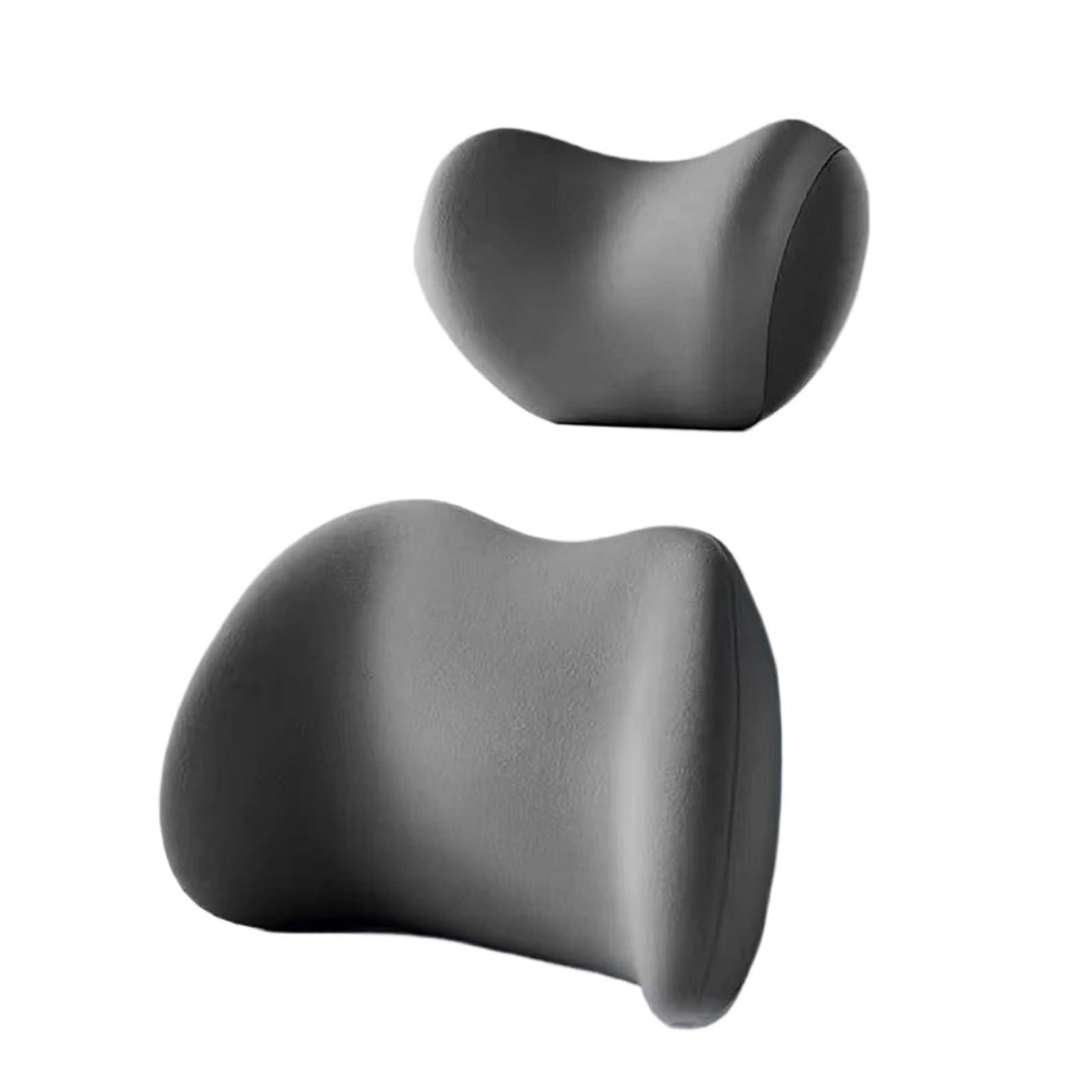 JKELPV Car Seat Pillow Memory Foam Car Neck Headrest Pillow Auto Car Seat Pillow Breathable Head Support Neck Rest Headrest Pillow