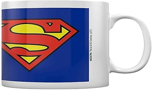 Superman Shield - Taza de té y café, color blanco