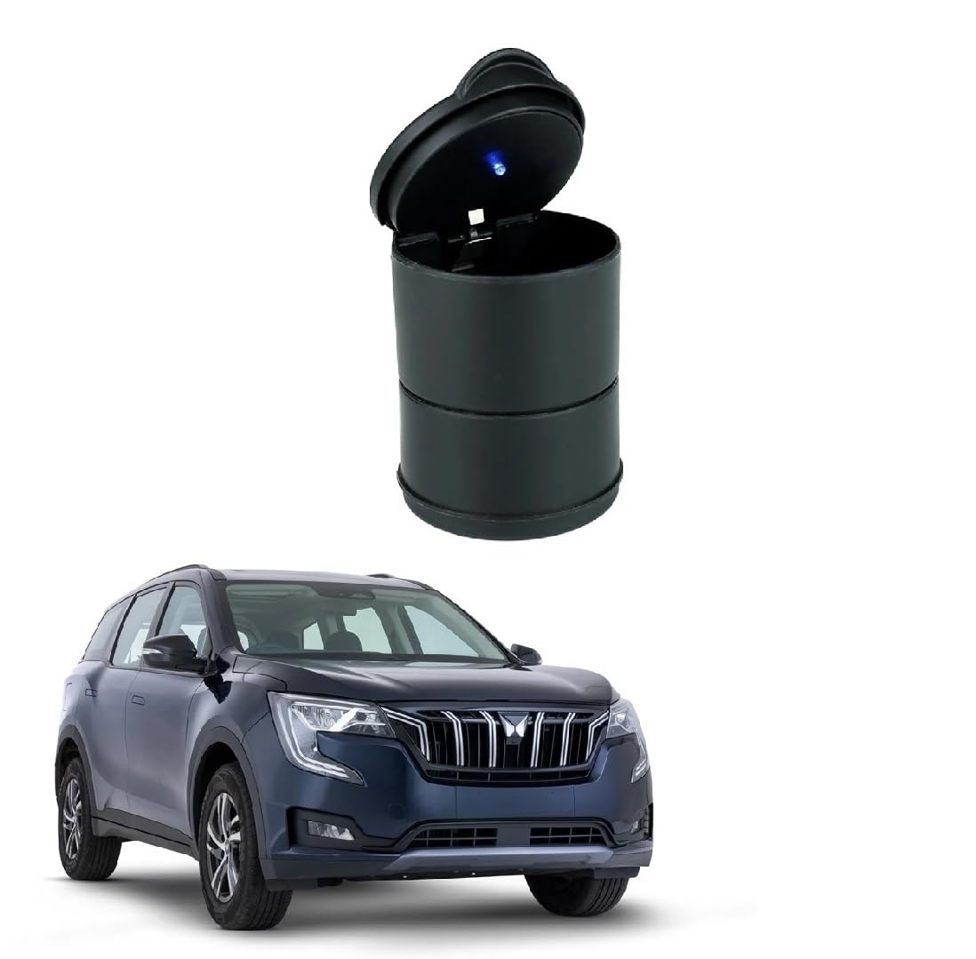 Best Black Color Car Dustbin/Ashtray (Pack of 1) Compatible with For Mahindra XUV 700-picture-32