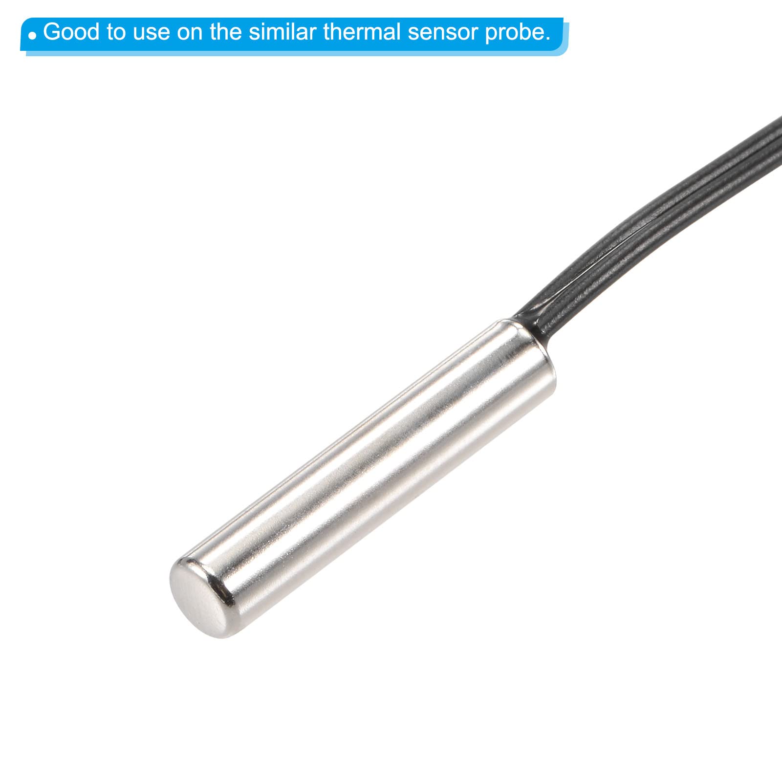 15x PATIKIL Kupferhülse Für Temperatursensoren – 25 Mm, 0,5 Mm Dick, Inkl. Federscheibe, Für Klima, Kühlschrank & Kälteanlagen