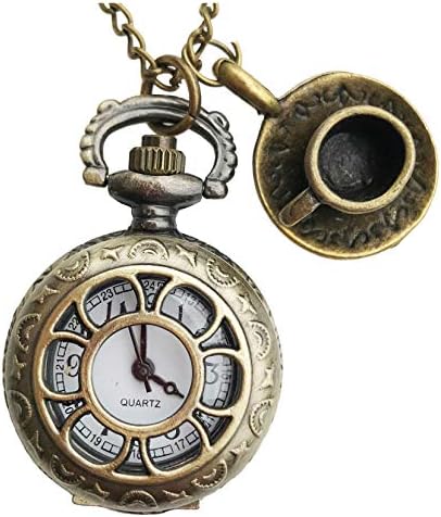 Alice in Wonderland Watch Necklace Jewelry Costume Gothic Lolita Accessories