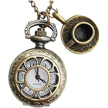 UMBRELLALABORATORY Alice in Wonderland Watch Necklace Jewelry Costume Gothic Lolita Accessories