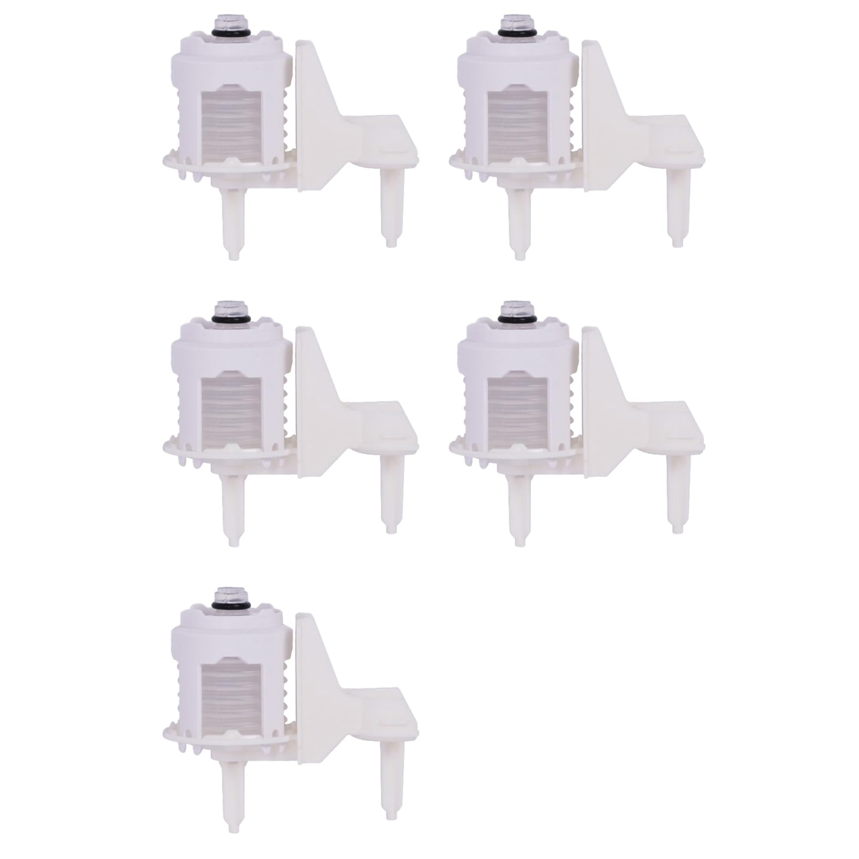 Bouton pneumatique double chasse pour réparer un réservoir d'eau encastré