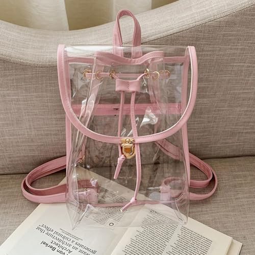 Mochila transparente para estadios universidad y colegio 6