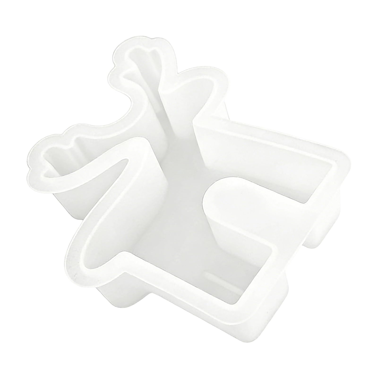 CAZSTYK Christmas Silicone Molds Christmas Tree Deer Shape Silicone for Resin Casting Soap Making Elastomer Craft Celebratory