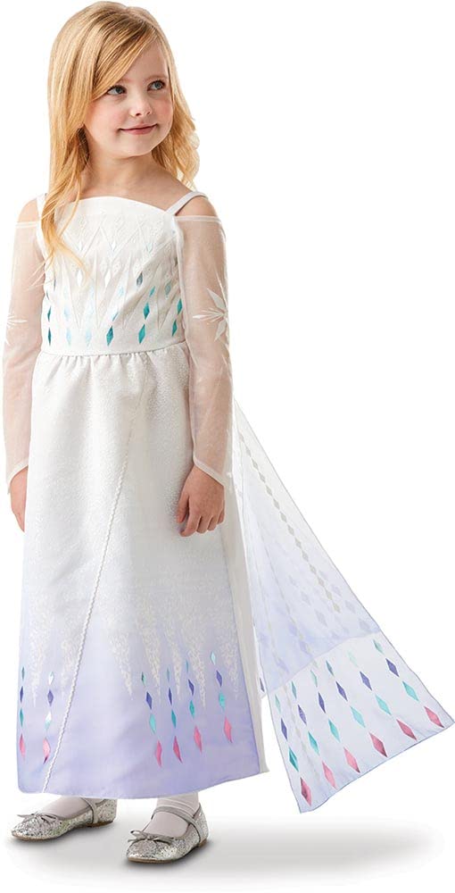 Rubie's Disney Frozen 2 - Disfraz infantil de Elsa Epílogo, talla M, 5-6 años
