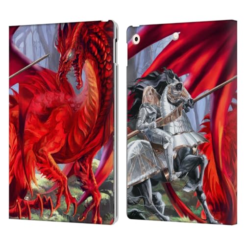 Étui Portefeuille Apple iPad 10.2 Cuir Antichoc avec Support Dragons 2