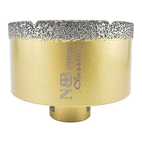 NBB vacuum brazed diamond hole saw with M14, Classic Golden type