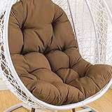 Diseño de engrosamiento: este cojín es lo suficientemente grueso como para que nunca sienta la estructura de un columpio o una silla de mimbre, proteja sus vértebras caudales y la articulación de la cadera.