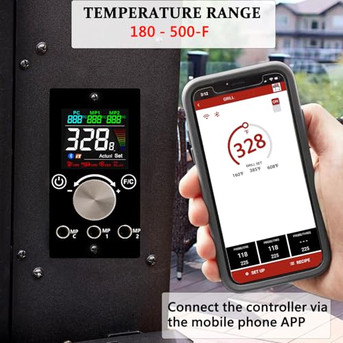 Carte thermostat numérique Pit Boss WiFi pour un contrôle précis via application - 6