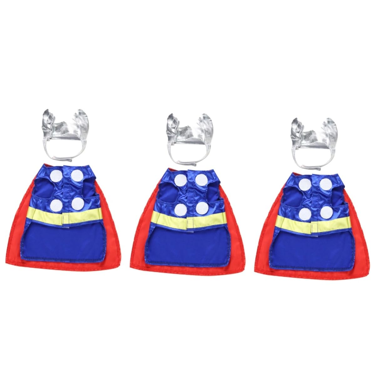 Costumes d'Halloween pour chien BESPORTBLE en polyester doux | Lot de 3