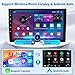 4+64G Android 14 Double Din Car Stereo Upgrade for Golf MK5/MK6 Jetta/SEAT Skoda Car Radio w/Wireless Carplay Android Auto 9” Touch Screen GPS Navi Head Unit Bluetooth WiFi FM/RDS/SWC Backup Camera