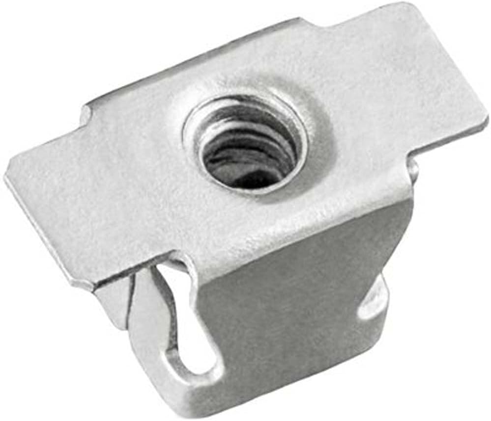 BoltmanShop Fender Bracket Retainer Nut Spring Steel Zinc-Organic for GM (15pkg)