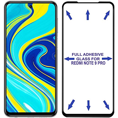 Image of DD SON (BLACK 11D Tempered Glass for Redmi POCO X2 / Note 9 pro /Note 9 Pro Max - Full edge to edge coverage