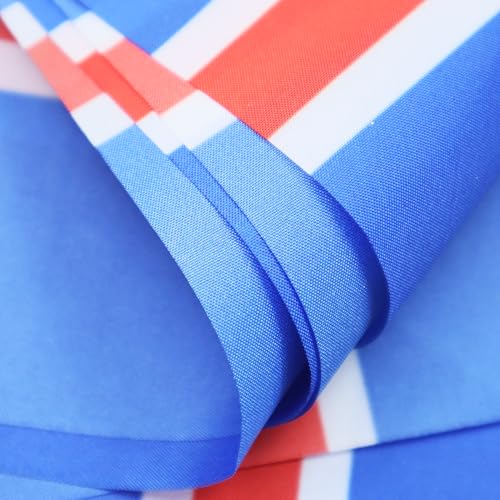 Image of AZ FLAG Iceland 6 meters BUNTING Flag 20 flags 9'' x 6'' - Icelander STRING flags 15 x 21 cm