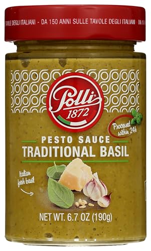Polli Traditional Basil Pesto, 6.7 OZ
