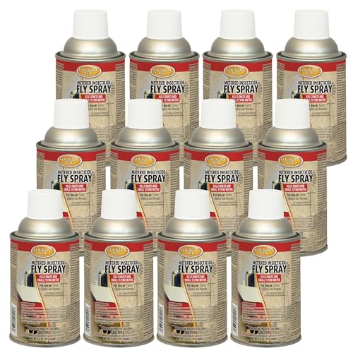 Country Vet Metered Insecticide Fly Spray - 6.4 oz (Case of ...