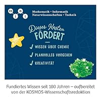 KOSMOS 643522 Kristalle züchten. Lass faszinierende Kristalle wachsen. Komplett-Set, nachtleuchtende, glitzernde Kristalle, Blitzkristalle, Druse, Schatztruhe, Deko, Experimentierkasten – Ansicht 7