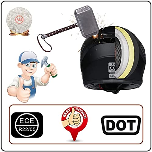 Letetexi Casco Integrale Modulare, Casco Moto