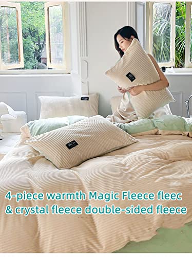Linge de lit velours hypoallergénique contre le froid et les allergies
