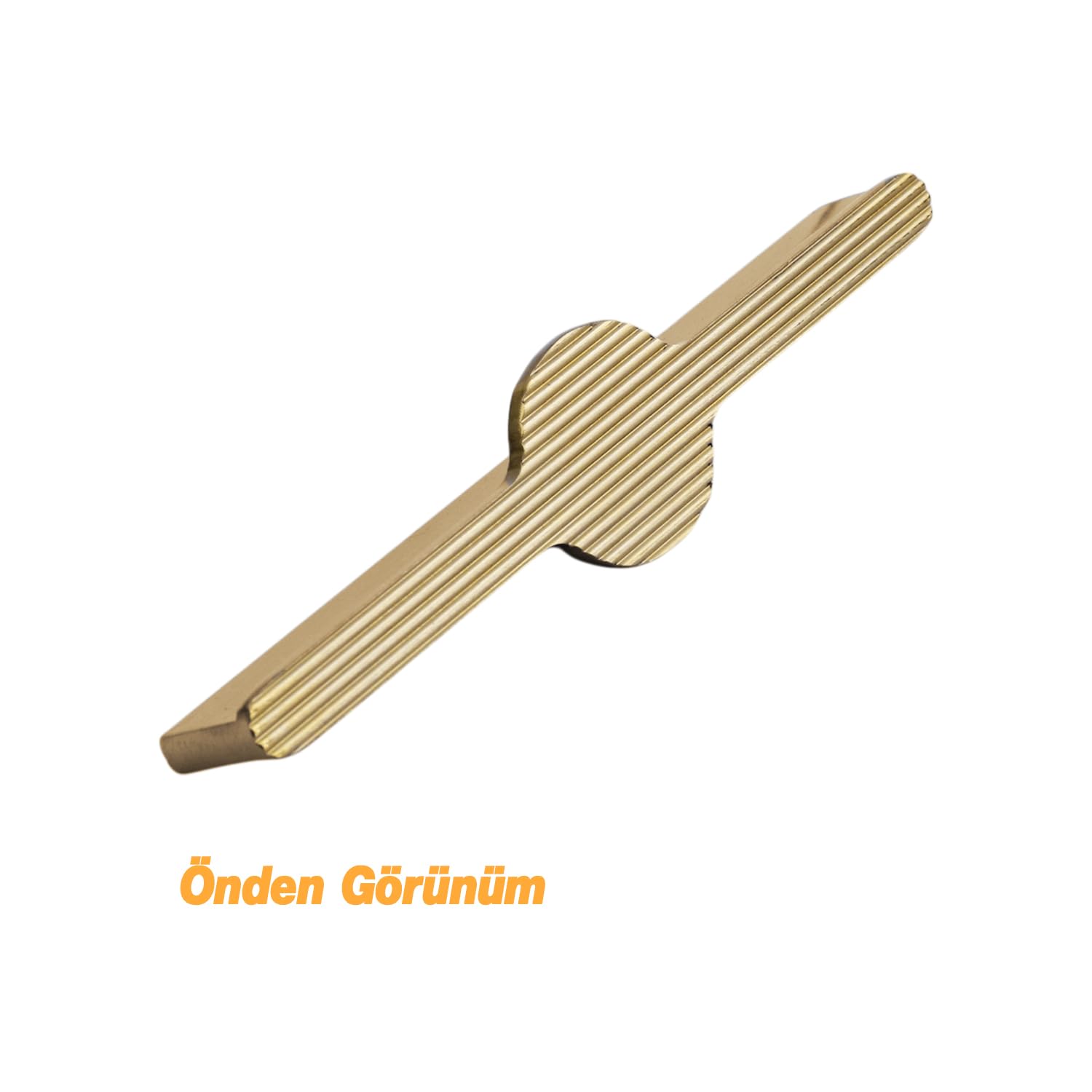Saral Çizgili Mat Altın Metal Kulp 160 mm 16 cm Mobilya Çekmece Mutfak Dolabı Dolap Kapak Kulpları