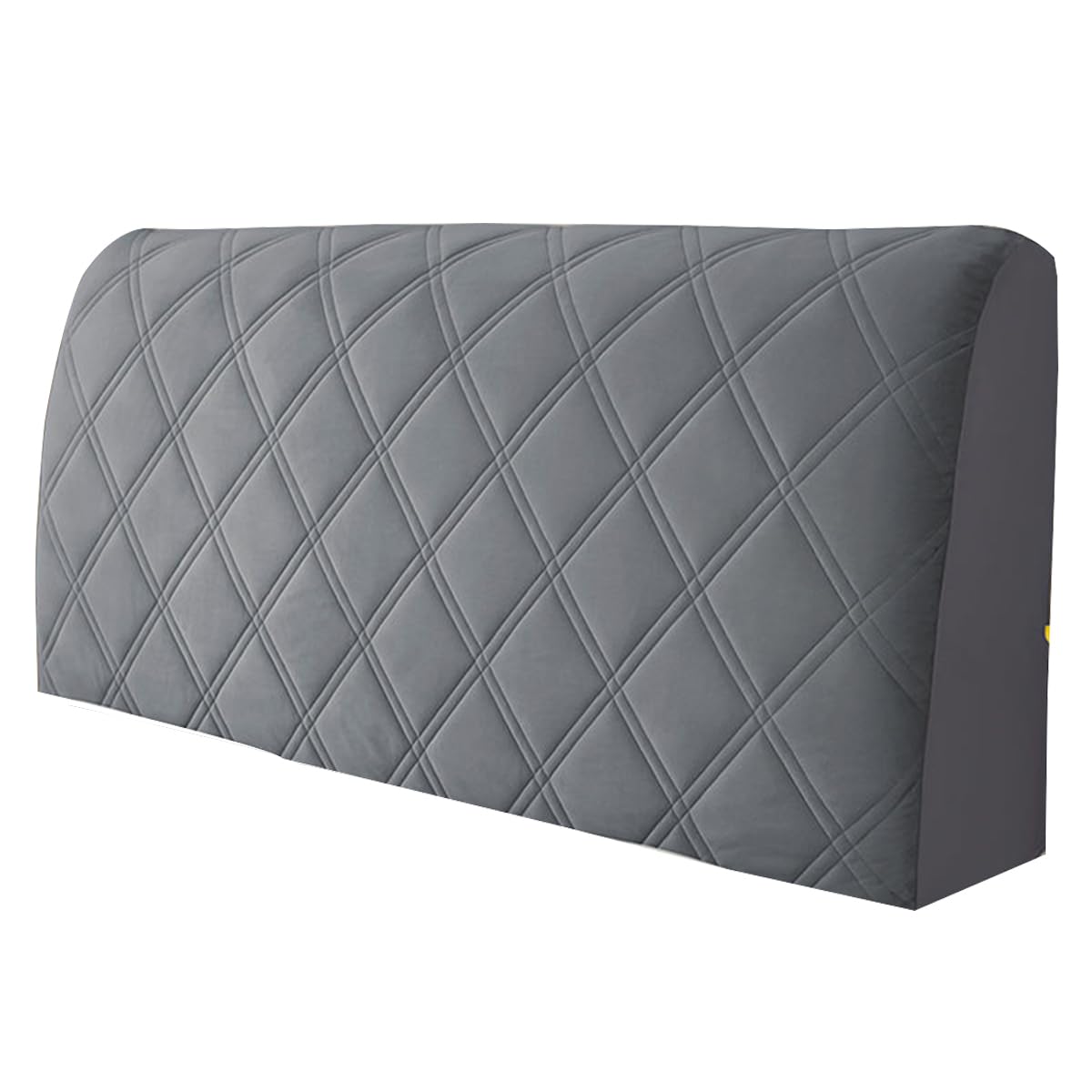 XGANGM Quilted Headboard Cover Super Soft Comfotable Stretch Velvet Thicken Bed Head Slipcover for King Full Queen Size Bed Washable Anti-Dirty Headboard Protector,BB,220cm(86.6")