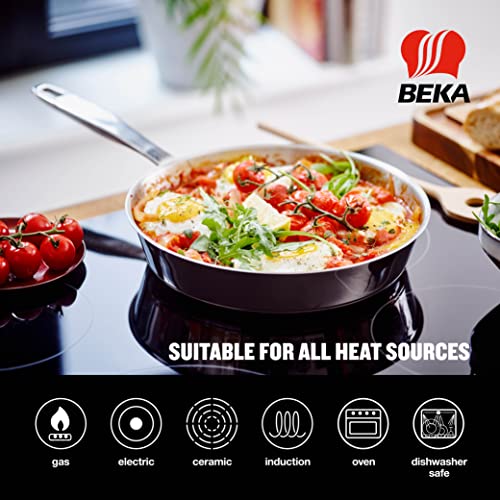 Beka-Maestro-Frying-Pan-Skillet-Stainless-Steel-Pan-with-5-Ply-Construction-Oven-Safe-Skillet-Induction-Compatible-Cookware-Fry-Pan-Dishwasher-Safe-Omelette-Pan