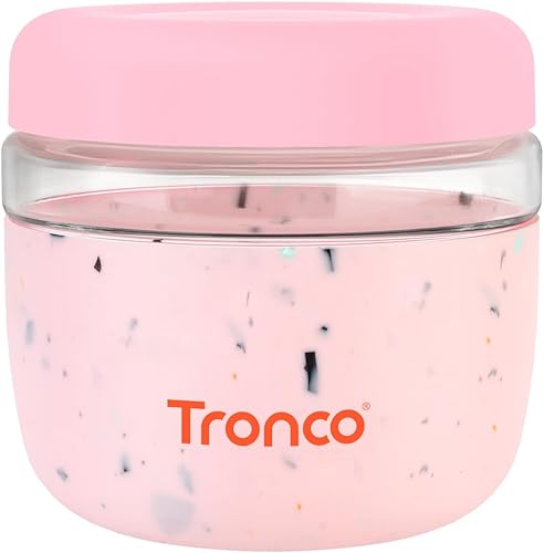 Miniatura 8 de Tronco Recipientes de Almacenamiento de Alimentos de Vidrio de 24 oz con Tapas, Herméticos, a Prueba de Fugas y Derrames, Tazones de Vidrio para