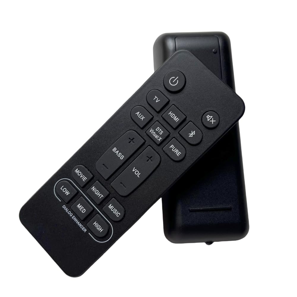 Nowy uniwersalny pilot zdalnego sterowania pasujący do systemu kina domowego Denon RC1236 DHT-S216 DHTS216 DHTS216H RC-1236 DHT-S216H