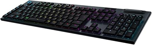 【整備済み品】Logicool G ロジクール G ゲーミングキーボード ワイヤレス G913 GLスイッチ リニア メカニカル キーボード 静音 日本語配列 LIGHTSPEED 無線 Bluetooth 接続対応 LIGHTSYNC RGB G913-