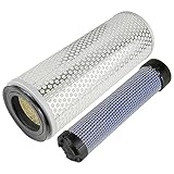 Caltric Air Filter Compatible with John Deere M131803 M144098 / M131802 4417516