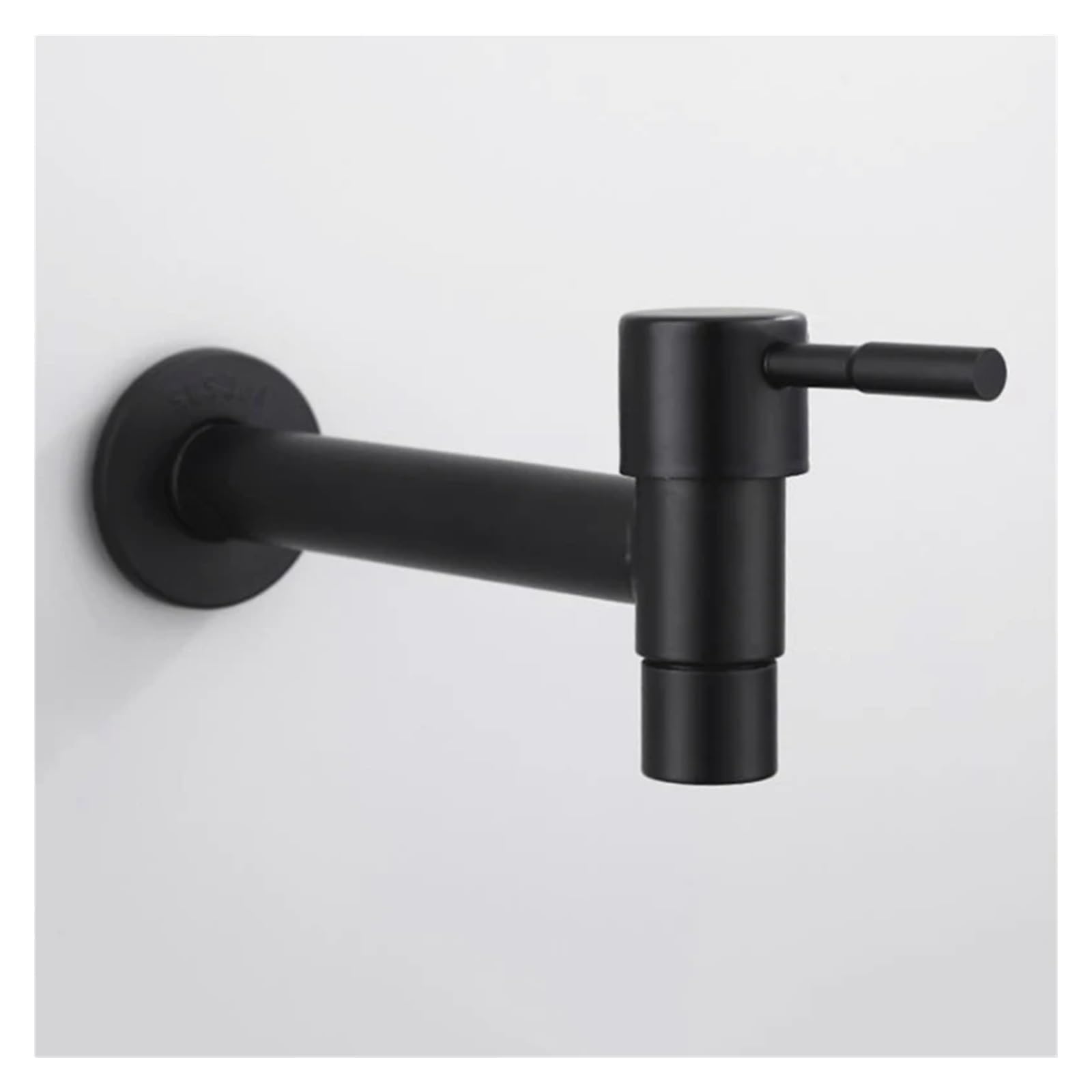 Grifo de lavadora para pared y uso exterior solo frío en tamaño largo